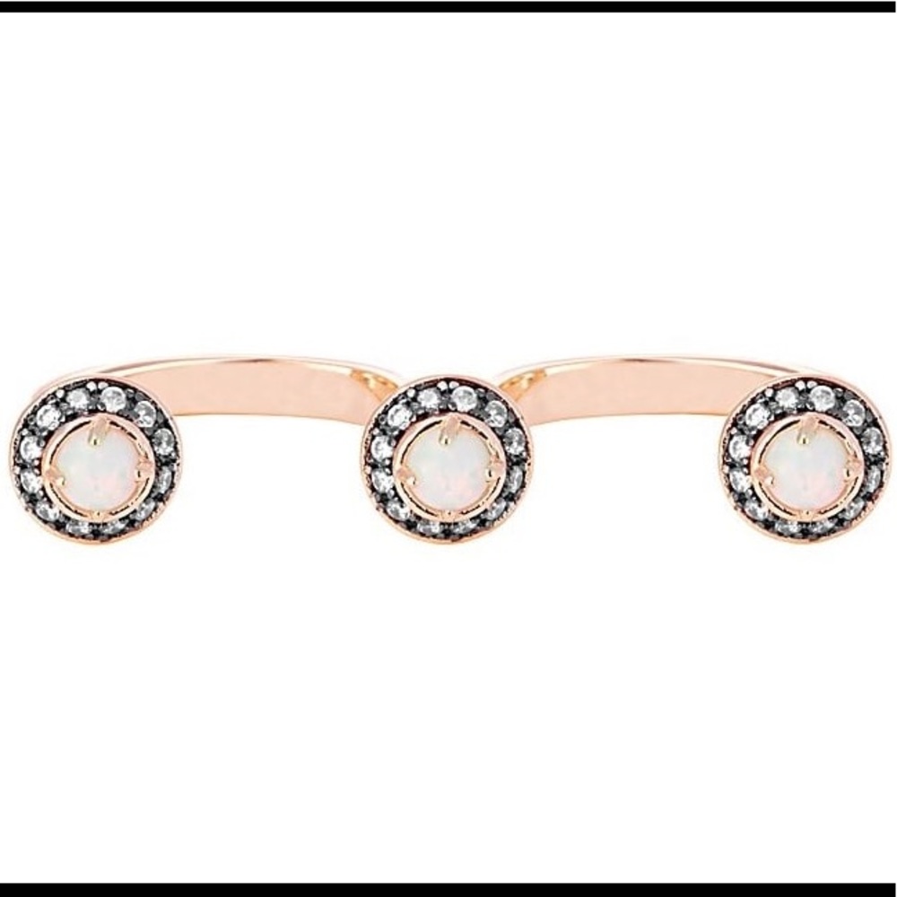 Kendra Scott Odette Ring Rose Gold Opal